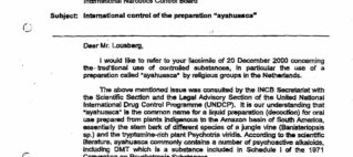 Is Ayahuasca Legal?